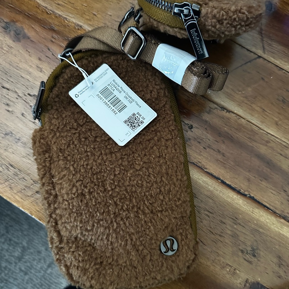 lululemon athletica Tan Sherpa Belt Bag